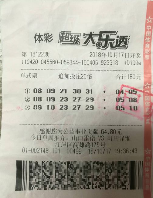 每天都有彩票中奖的真实故事